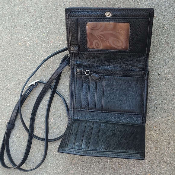BRIGHTON BARBADOS AUTUMN Petite Purse WALLET, Organizer Small Crossbody bag - Picture 8 of 12
